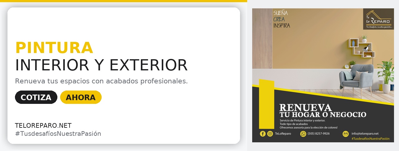 Pintura interior y exterior